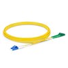 Cavo in Fibra Ottica Monomodale OS2 LC-APC Duplex a LC-UPC Duplex 9/125 G657.A2 2m