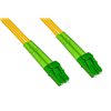 Cavo in Fibra Ottica Monomodale OS2 LC-APC Duplex a LC-APC Duplex 9/125 G657.A2 2m