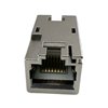 Accoppiatore RJ45 Cat6A 8P8C Femmina/ Femmina 10G STP Silver