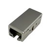 Accoppiatore RJ45 Cat6A 8P8C Femmina/ Femmina 10G STP Silver