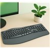 Tastiera Ergonomica Wireless Slim Design Curvo