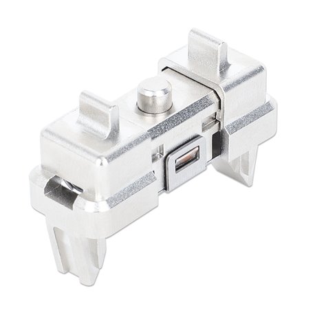 Confezione da 2 pz Clip di Montaggio su Rack 1U Senza Attrezzi I-CASE MOUNT-QFIX