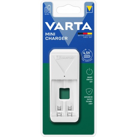 Caricabatterie Mini Charger per 2 Pile Stilo Ministilo AA/AAA IBT-VCMIN2