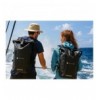 Zaino Impermeabile 25L Roll-Top con Striscia Riflettente Nero ICA-NB5 WP2825B