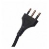 Multipresa 8 Posti da Rack 19'' con Staffe Ruotabili a 360° Spina Italiana I-CASE STRIP-81U36