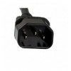 Multipresa 8 Posti da Rack 19'' con Staffe Ruotabili a 360° VDE 10A I-CASE STRIP-81V36