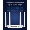 Mesh Router Wi-Fi 6 AX3000 Dual Band Gigabit, WR3000E