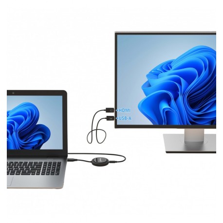 Kit di Presentazione con Ricevitore e Trasmettitore HDMI Wireless 1080p IDATA USBC-1080WHL