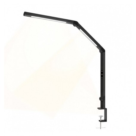 Lampada LED a Doppia Sorgente Luminosa con Braccio Regolabile e Attacco a Morsetto I-LAMP-DSK12