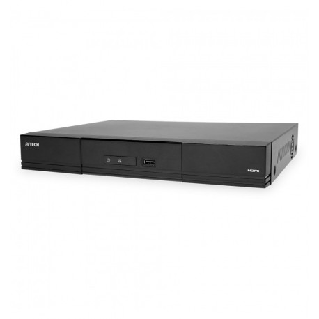 Videoregistratore NVR 9CH H.265 con 8CH PoE 4CH con Rilevamento Basato su AI