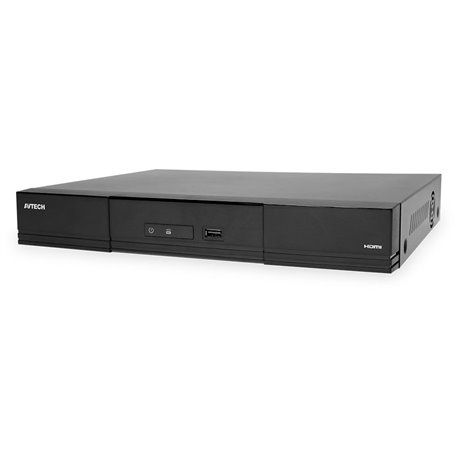 Videoregistratore NVR 16CH H.265 con 16CH PoE 4CH con Rilevamento Basato su AI