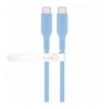 Cavo USB-C™ Maschio/Maschio USB 2.0 in Silicone 1,5 metri Azzurro