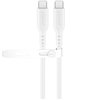 Cavo USB-C™ Maschio/Maschio USB 2.0 in Silicone 1,5 metri Bianco