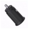 Mini Caricatore da Auto 2 Porte USB-A 5V/2.4A Nero