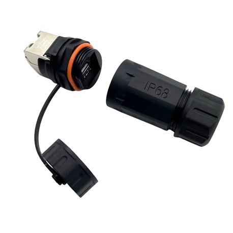Connettore Keystone da Pannello RJ45 Cat.6 STP Impermeabile IP68 IWP-MD C6-IPPANS
