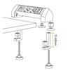 Multipresa da Tavolo 2 prese Italiane Bipasso 1 USB-C™ e 1 USB-A