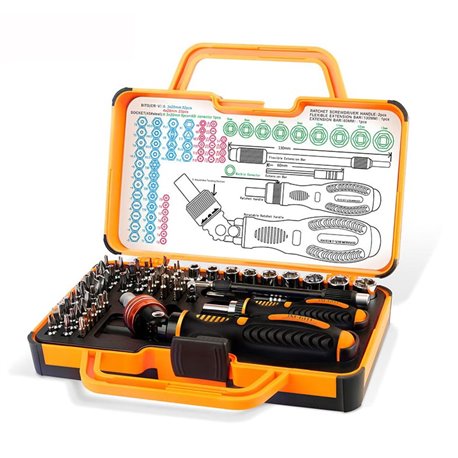 Kit Valigetta 69 pezzi Cacciaviti Bussole e Punte Professionali I-TOOL-SC69