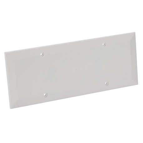 Coperchio Ribassato con Viti per Scatola da Incasso Rettangolare 6/7 Moduli Bianco IWP-MD PSTR-COV6M