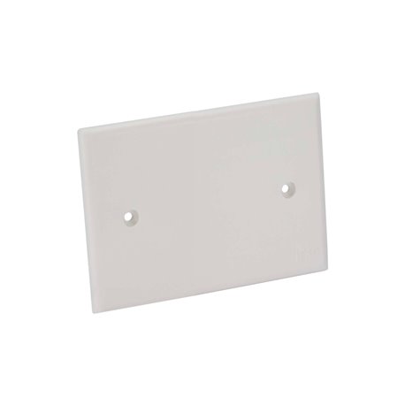Coperchio Ribassato con Viti per Scatola da Incasso Rettangolare 3 Moduli Bianco IWP-MD PSTR-COV3M