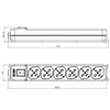 Multipresa 6 Posti Italiana Bipasso / Schuko con spina 16A angolata