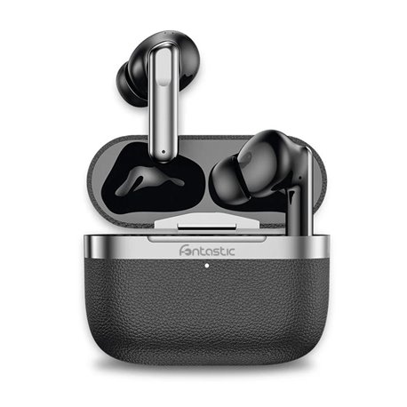 Cuffie Auricolari Wireless TWS Ibride ANC+ENC Aura Nero ICFT-264740
