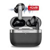 Cuffie Auricolari Wireless TWS Ibride ANC+ENC Aura Nero