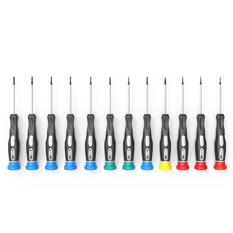 Set 12 Cacciaviti di Precisione Antiscivolo I-TOOL-SC12