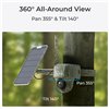 Telecamera da Esterno con Batteria/Pannello Solare 4K 8MP UHD IP64, Serie G450