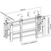 Supporto a Muro Video Wall Pop-Out Antifurto per TV LED LCD 45–70”