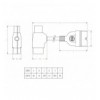Cavo Adattatore PC con Spina / Presa IEC e P30 IPW-ADP36