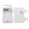 Set di 3 Alberi Luminosi con 75 LED Bianco Caldo IP44
