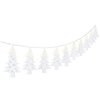10 Luci LED Albero di Natale Bianco Caldo IP20