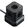 Multipresa da Tavolo USB Cube 5p 2xUSB-A 3xUSB-C™