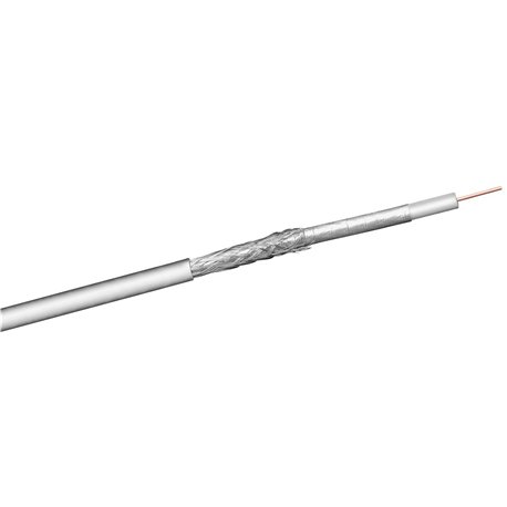 Cavo Coassiale SAT 100 dB Doppia Schermatura CCS 100m ICOC SAT-R528