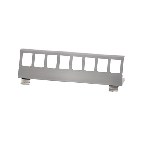 Adattatore per Modulo Keystone 8xRJ45 per Guida DIN IWP-MD KEY-RAIL8L