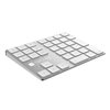Tastierino Numerico BT V3.0 Wireless 34 Tasti Argento