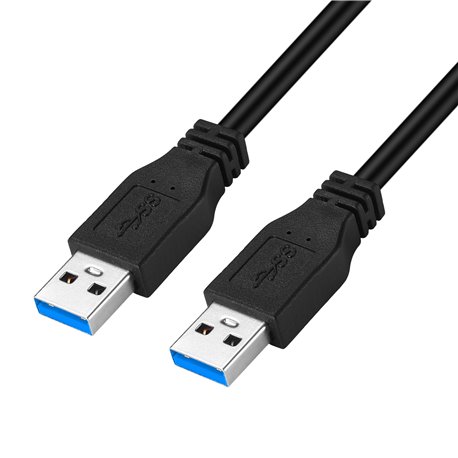 Cavo USB 3.2 A maschio/A maschio 2 m Nero ICOC U3-AA-018-BKT