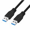 Cavo USB 3.2 A maschio/A maschio 3 m Nero ICOC U3-AA-030-BKT