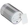 Set di 3 Candele a LED in Vera Cera in Vetro con Timer Grigio
