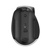 Mouse Ergonomico RGB Wireless + USB 2.4G Nero