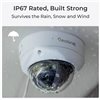 Telecamera Dome PoE Antivandalo IK10 4K con Zoom Ottico 5X, RP-PCV8MZ