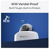 Telecamera Dome PoE Antivandalo IK10 4K con Zoom Ottico 5X, RP-PCV8MZ