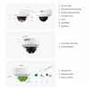Telecamera Dome PoE Antivandalo IK10 4K con Zoom Ottico 5X, RP-PCV8MZ