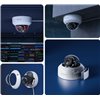 Telecamera Dome PoE Antivandalo IK10 4K con Zoom Ottico 5X, RP-PCV8MZ