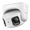 Telecamera Smart PoE 4K Doppio Obiettivo a 180° Visione Notturna a Colori