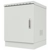 Armadio Rack 19'' a Pavimento 16U grigio IP66 Doppia Porta Cieca prof. 600 mm I-CASE IP66-1660DP