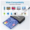 Lettore di Smart Card USB-C™ con Slot per MicroSD