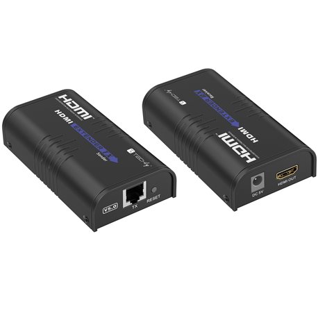 Extender/Splitter HDMI Over IP su Cavo Cat.6 1080p@60Hz fino a 120m v5.0 IDATA EXTIP-373A5