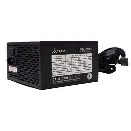 Alimentatore per PC 300W ATX Ventola 12cm