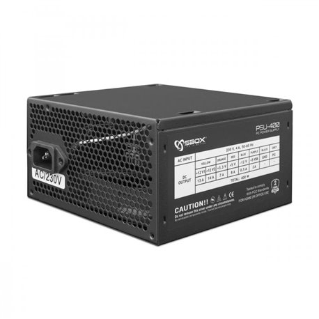 Alimentatore per PC 400W ATX Ventola 12cm ICSB-PSU4002R